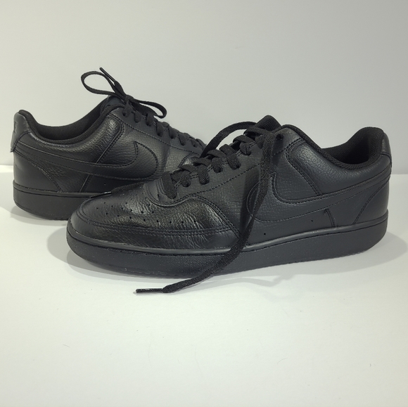 Nike Court Vision Low Black - Picture 1 of 11